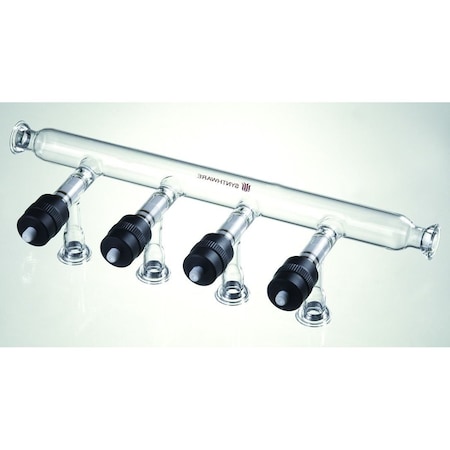 Synthware MANIFOLD, VACUUM, SINGLE, WITH # 15 O-RING JOINTS. M311508